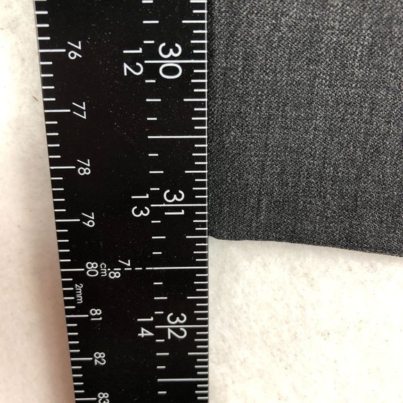 INC International Concepts Men's Size 34 x 32 London Dark Grey Wool Blend Pants - Picture 7 of 12